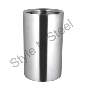 Refroidisseur de glace en métal isolé en acier inoxydable Refroidisseur de seaux à vin en acier inoxydable Refroidisseur de vin promotionnel Refroidisseur de vin - Product Image 3