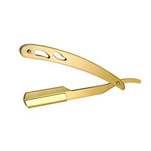 มีดโกนตรงสแตนเลสอุปกรณ์ความงามสำหรับโกนหนวดช่างตัดผม - Product Image 3