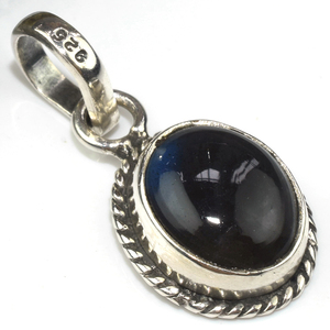 Jolis pendentifs en argent Sterling 925 bleu Labradorite, bijoux en argent avec pierres précieuses, bijoux en argent indien - Product Image 1