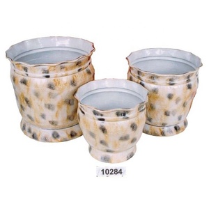 Pots de jardinière en métal décoratifs de qualité supérieure pour la décoration intérieure et extérieure de la maison Offre Spéciale de jardinière de fleurs - Product Image 1