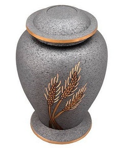 Urne de crémation pour animaux de compagnie gravée patte métal laiton finition bronze fournitures funéraires pour le stockage des cendres - Product Image 1