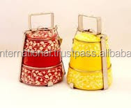 Trading & supplier of india products cajas y contenedores de almacenamiento, clip de acero inoxidable tiffin - Product Image 3