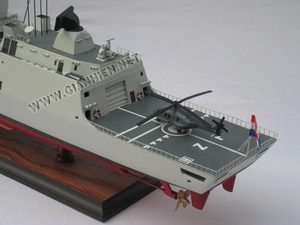 HDC HR MS DE ZEVEN PROVINCIEN <b>Wooden</b> Model Boat-Painted Nautical Handicraft Business <b>Gift</b> - Product Image 2