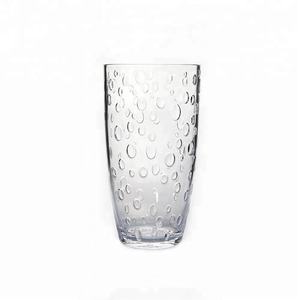 500ml 17oz PS AS Acrylic Plastic Polka Dots <b>Glass</b> - Product Image 1