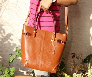 Las mujeres bolso de cuero genuino bolso de hombro bolso de la bolsa de mensajero - Product Image 2