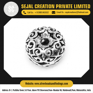 Sterling Silver Loose <b>Beads</b> and Spacer for Jewellery Making <b>Metal</b> <b>Bead</b> Findings - Product Image 5