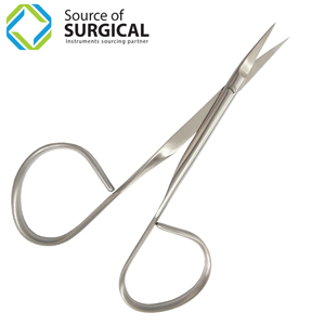 กรรไกรผ่าตัดแบบละเอียด Kaye Face Scissor ขนาด 95 มม. สำหรับการผ่าตัดทั่วไป ยี่ห้อ Source of Surgical Ribbon CVD - Product Image 4