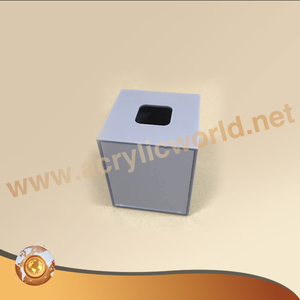 Caja de soporte para pañuelos con cubierta acrílica de fábrica - Product Image 5