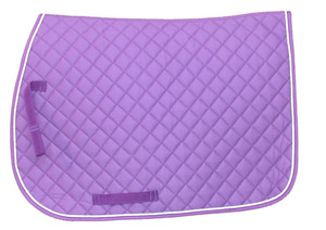 Tapis de selle matelassé en coton avec bordure en cordon, couverture d'équitation, tapis de selle en coton premium matelassé avec passepoil décoratif en cordon - Product Image 6