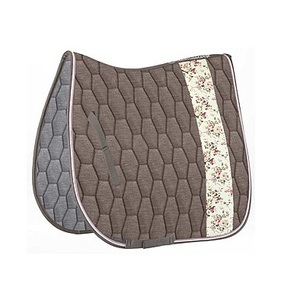 Tapis de selle de cheval Shemax 2024 gros haute qualité Polyester coton accessoires broderie Logo personnalisé temps bon peigne de plomb - Product Image 5