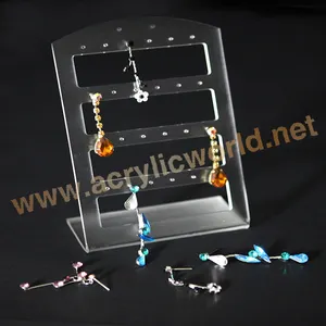 Présentoir multifonctionnel en acrylique personnalisé pour bijoux colliers et bracelets fabriqué en Chine présentoir pour bijoux/bagues/colliers - Product Image 1