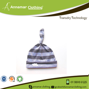 Gorro de algodón orgánico para bebé recién nacido - Product Image 6