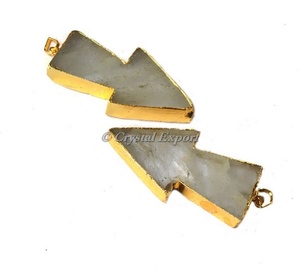 Flèche Point Cristal Électrolytique Pendentifs Fil Wrap Pierre Pendentif Acheter Maintenant - Product Image 1