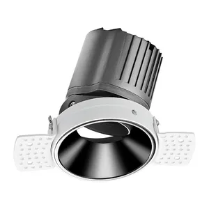 ETL Halo Type Commercial Die Casting Anti-Glare Dimmable Recessed 10W/20W/30W/40W LED COB Juno Downlight For Hotel Project
