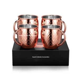 Taza de mula de Moscú martillada antigua Precio barato de la India Más vendido y de alta calidad - Product Image 5