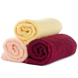 Handuk mandi berkualitas tinggi bungkus 100% katun putih handuk wajah mandi tangan untuk pemasok India grosir ....