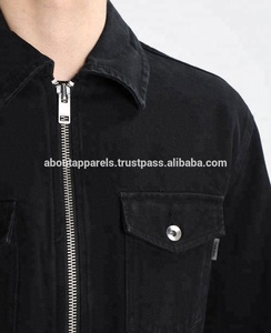 Chaqueta MQO baja de diseño personalizado a granel con precio de fábrica chaqueta de hombre lisa al por mayor - Product Image 2