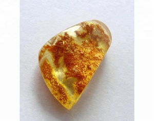 Cabujones de ámbar amarillo Natural de Polonia, calidad superior, precio al por mayor - Product Image 2