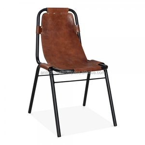 Chaise En Cuir véritable - Product Image 1