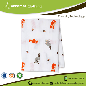 Manta de algodón orgánico para bebé recién nacido - Product Image 4