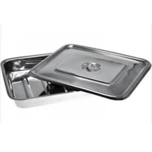 ถาดเครื่องมือสำหรับทำความสะอาดฟันพร้อมฝาปิด - Product Image 1