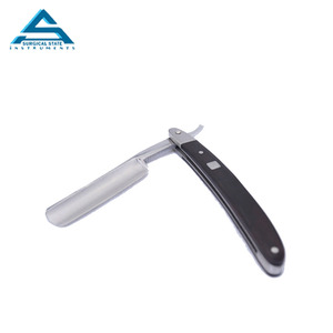 Cuchillo plegable de nuevo diseño, maquinilla de afeitar recta con mango de madera de mejor regalo de alta calidad para hombre, afeitado de peluquero - Product Image 6