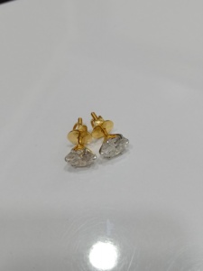 Ajretail 1กะรัต VS1ความชัดเจน IGI ได้รับการรับรองจาก White brilliant CUT Lab ปลูกเพชรคู่ที่ยอดเยี่ยมสำหรับการผลิตอัญมณีหลวม - Product Image 5