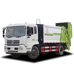 Euro4รถบรรทุกอัดขยะ Dongfeng 4*2 12000L รถเก็บขยะในเขตเทศบาลเมือง - Product Image 1