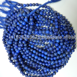 Lapis Lazuli bleu naturel perles rondes à facettes énergie pierre précieuse fabrication de bijoux à bricoler soi-même conception collier mariage fiançailles fête - Product Image 2