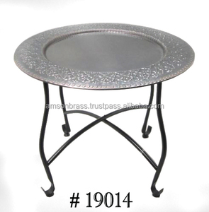 โต๊ะกาแฟโมร็อกโกปรับได้สำหรับบ้านทันสมัยแบบโมร็อกโกห้องนั่งเล่นทรงกลมเฟอร์นิเจอร์โต๊ะคลาสสิก - Product Image 6