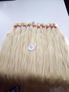 Paquetes de cabello humano de grado Remy de onda recta de pelo virgen rubio con cierre de encaje 200 gramos pedido muestra gratis - Product Image 5