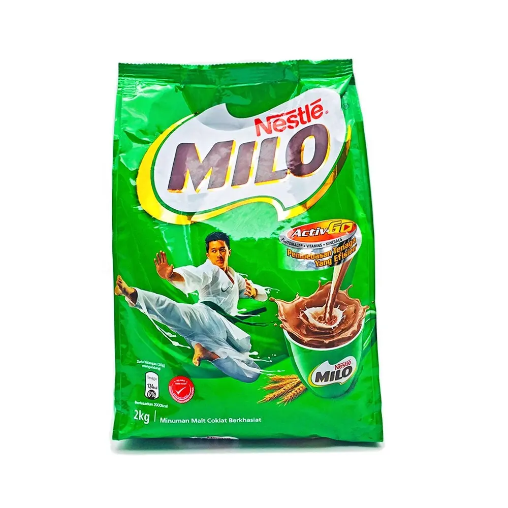 Pabrik Langsung Grosir Malaysia MILO Bubuk Cokelat Malt Minuman Nutrisi Minuman 2Kg