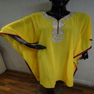 Caftán con estampado digital para niños y niñas - Product Image 1