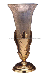 Bougeoir décoratif en métal aluminium Bougeoir floral - Product Image 3