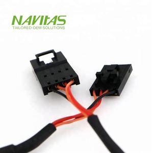 ชุดสายไฟ4พิน2.5มม. ตัวเชื่อมต่อตัวเมียแบบแถวเดียวแบบกำหนดเอง - Product Image 5