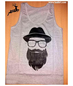 เสื้อกล้ามผู้ชายคอวีผ้าฝ้ายออร์แกนิคใยไผ่ ระบายอากาศดี แฟชั่นฤดูร้อน คุณภาพสูง ขายส่ง OEM ออนไลน์ - Product Image 3