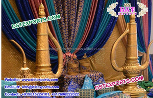 Dstexports โคมไฟตกแต่งงานแต่งงานของโมร็อกโกโคมไฟไฟเบอร์กลาสน้ำหนักเบาและโคมไฟแกะสลัก-ปรับสีได้ - Product Image 5