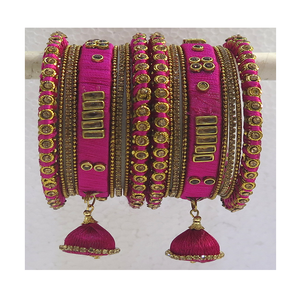 Derniers modèles de bracelets en velours doré, bracelets en fil - Product Image 1