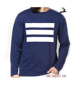 เสื้อยืดคอกลมแขนยาวสำหรับผู้ชายเสื้อออกกำลังกายเล่นยิมจากผ้าโพลีเอสเตอร์รีไซเคิล - Product Image 2