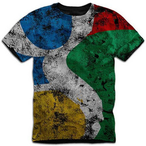 T-shirt à sublimation avec logo personnalisé - Product Image 1