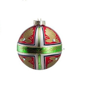 NOËL STYLES BOULE D'ORNEMENT de VERRE - Product Image 5