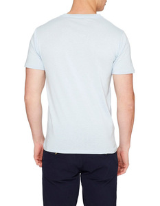 T-shirt pour hommes, vêtement biologique, bon marché, simples, à la mode, service OEM, vente en gros - Product Image 3
