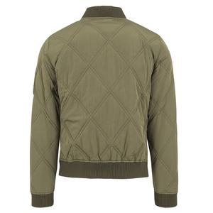 Chaquetas Bomber de Lona Ligeras para Hombre, Diseño Nuevo, Color Verde, Negro y Azul, Talla Grande, con Cierre de Cremallera y Ribete de Piel de Oveja - Product Image 2