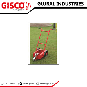 Machine de marquage au sol de luxe avec logo personnalisé dotée d'une roue en caoutchouc durable - Product Image 6