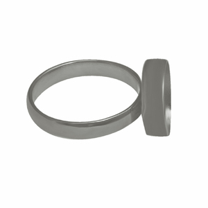 แหวน925เปล่ารูปวงรีสำหรับใส่ได้ทั้งชายและหญิงแหวนเงินสเตอร์ลิงขายส่งผลิตโดย Casa de plata. - Product Image 3