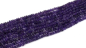 Cuentas de amatista azul Natural de 10 "de largo, Gema trenzada, cuentas de forma cuadrada, venta al por mayor, alta calidad genuina - Product Image 3