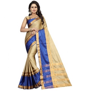 Vêtement ethnique Saree en soie Surat Party Wear Indian Alphanumero - Product Image 1