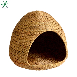 New Design Pet House, Weaving Pet <b>Cage</b> Handmade in Vietnam, Small Animal House with Cushion - Product Image 3