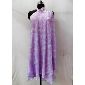 Falda larga de cintura para mujer, vestido bohemio hippie, holgado, gitano, con estampado floral - Product Image 3