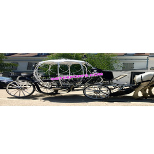 Luxe Cendrillon Cheval Dessiné Buggy Magnifiques Décorations De Mariage Royal par Fabricant - Product Image 1